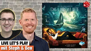 SPIEL 24 Neuheit: Das Unbewusste - Live Let's Play mit Steph & Ben