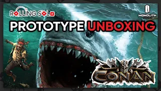 Conan: The Board Game | Zamora & Tortage Expansions | Prototype Unboxing