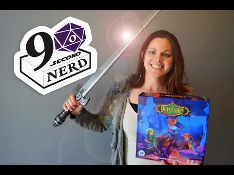 90 Second Nerd Board Game Preview: The Quest Kids