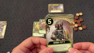 Board Game Reviews Ep #188: STAR WARS: JABBA'S PALACE - A LOVE LETTER GAME