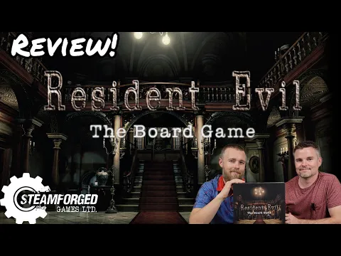 Resident Evil: The Board Game - A Hard 2 Master Review #boardgames