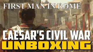 UNBOXING | First Man in Rome (Thin Red Line Games 2026)