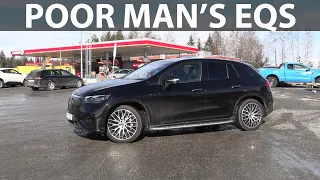 Mercedes EQE SUV 43 AMG 4Matic range test