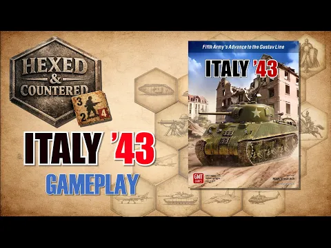 Italy '43 (GMT Games) - Gameplay Example