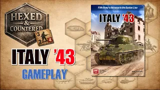 Italy '43 (GMT Games) - Gameplay Example