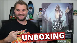 Brass Empire Board Game Unboxing