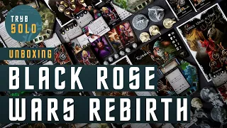 Black Rose Wars: Rebirth | unboxing of the base game with Rotas