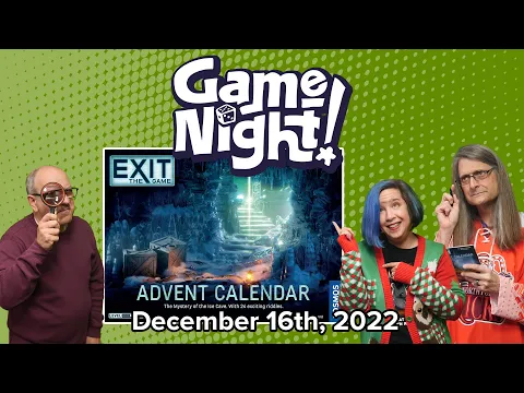 GameNight! 24 Days of Advent - Exit: The Game – Advent Calendar: The Mystery of the Ice Cave Dec. 16