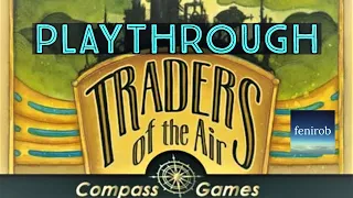 Traders Of The Air Board Game | Playthrough