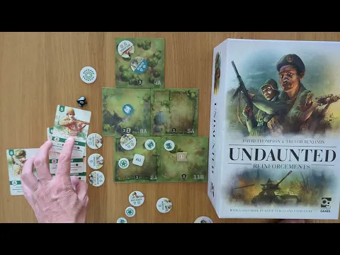 Undaunted: Normandy #howtoplay #review #two #player #wargaming #war #tabletop #boardgame AmassGames