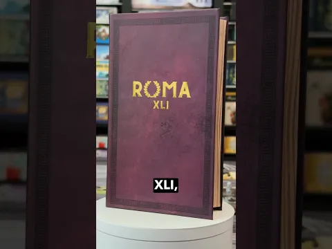 Let’s unbox Roma XLI.Deluxe Edition coming soon to KS! #boardgames #tabletopgames #boardgamegeek