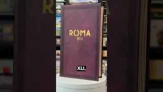 Let’s unbox Roma XLI.Deluxe Edition coming soon to KS! #boardgames #tabletopgames #boardgamegeek