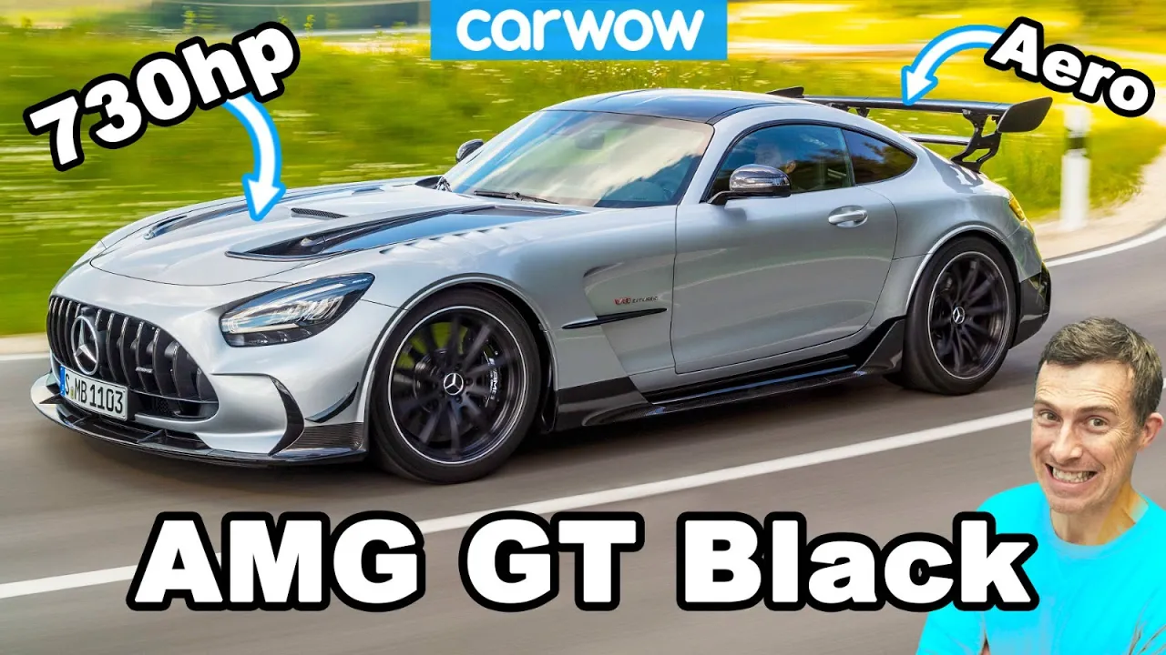 New AMG GT Black Series - the most powerful Mercedes road car ever!