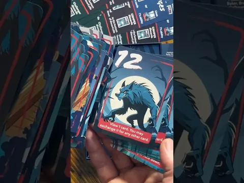 60 Second- Unboxing of SCREAM! | Horror Bluffing Game #bggcommunity #boardgamecomedy #scream