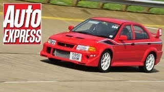 Mitsubishi Evo 6 Tommi Makinen Edition on the Grand Tour 2014