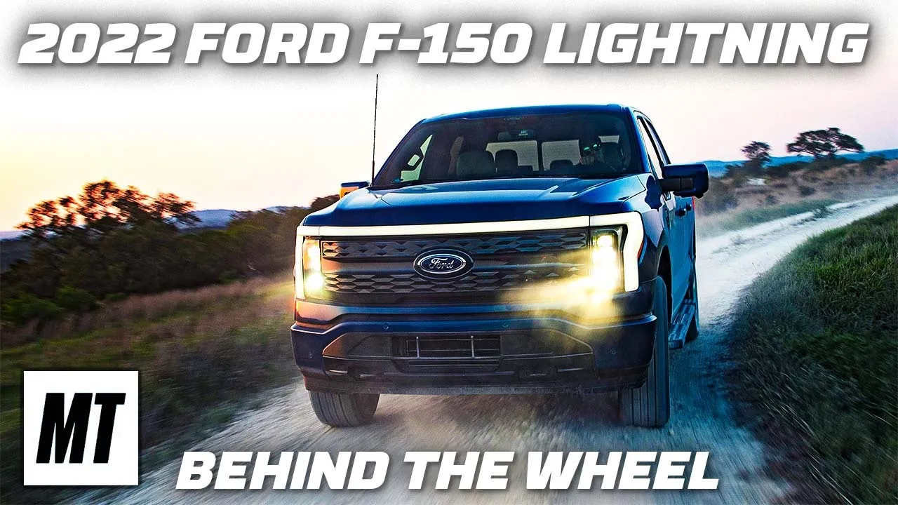 2022 Ford F-150 Lightning Behind the Wheel | MotorTrend