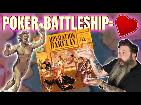 Poker and Battleship Had a Baby! - Operation Barclay Board Game Review