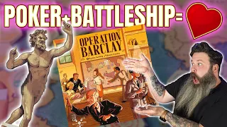 Poker and Battleship Had a Baby! - Operation Barclay Board Game Review