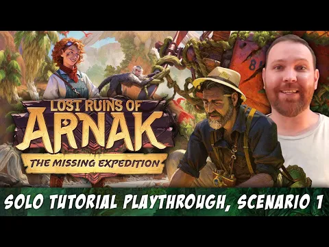 Into the Jungle! — Lost Ruins of Arnak: The Missing Expedition Solo Playthrough