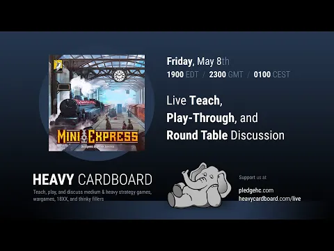 Mini Express 2p Teaching & Play-through by Heavy Cardboard