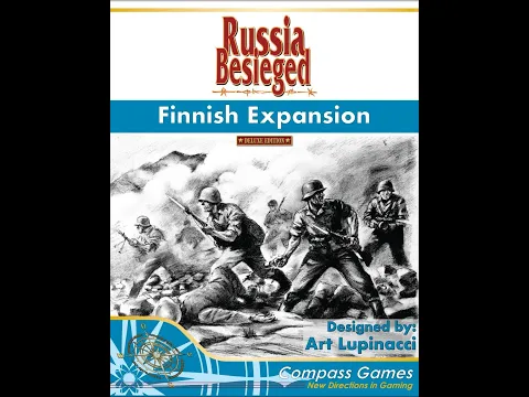 Unboxing Compass Games Finnish Expansion (Russia Besieged)