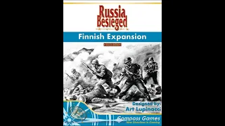 Unboxing Compass Games Finnish Expansion (Russia Besieged)