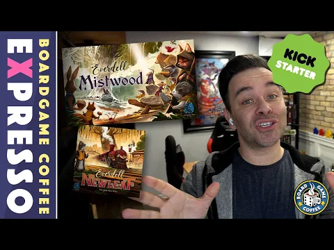 Everdell The Collectors Edition Mistwood & Newleaf with New Cards!