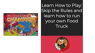 The Purge: #4799 Food Truck Champion: Learn how to Play