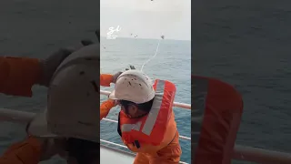 Life-Saving Line Thrower! 🤯 #sea #buoy #boats