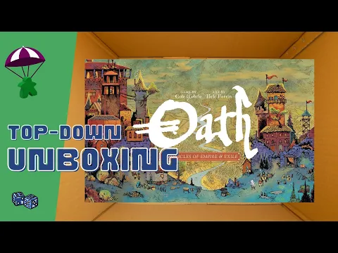 Oath: Chronicles of Empire & Exile Unboxing / Premium Component Version Board Game