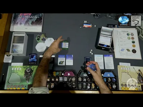 Learning playthrough of Stonesaga - The first day...