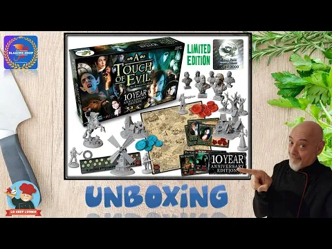 A TOUCH OF EVIL 10°Anniversario - Unboxing uno sguardo dentro al gioco (ep.101) - Flying Frog