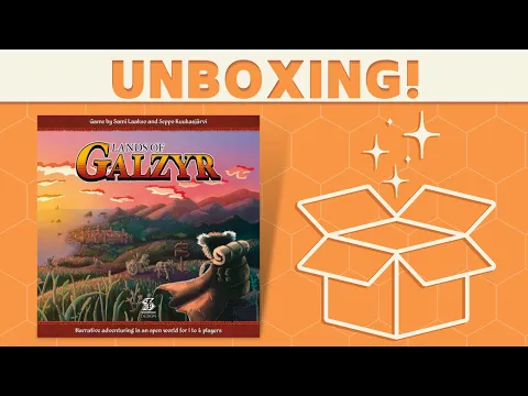 Lands of Galzyr - Unboxing!