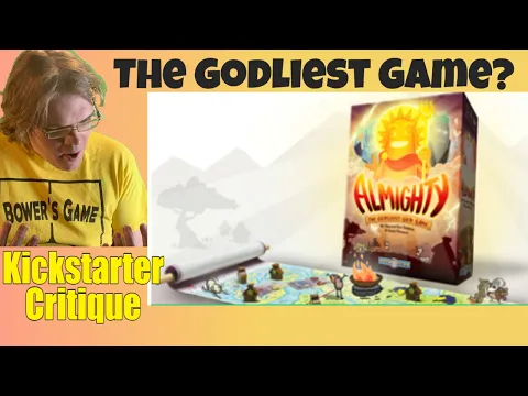 Almighty ️ The Godliest God Game - Needs More God? - Kickstarter Critique Review