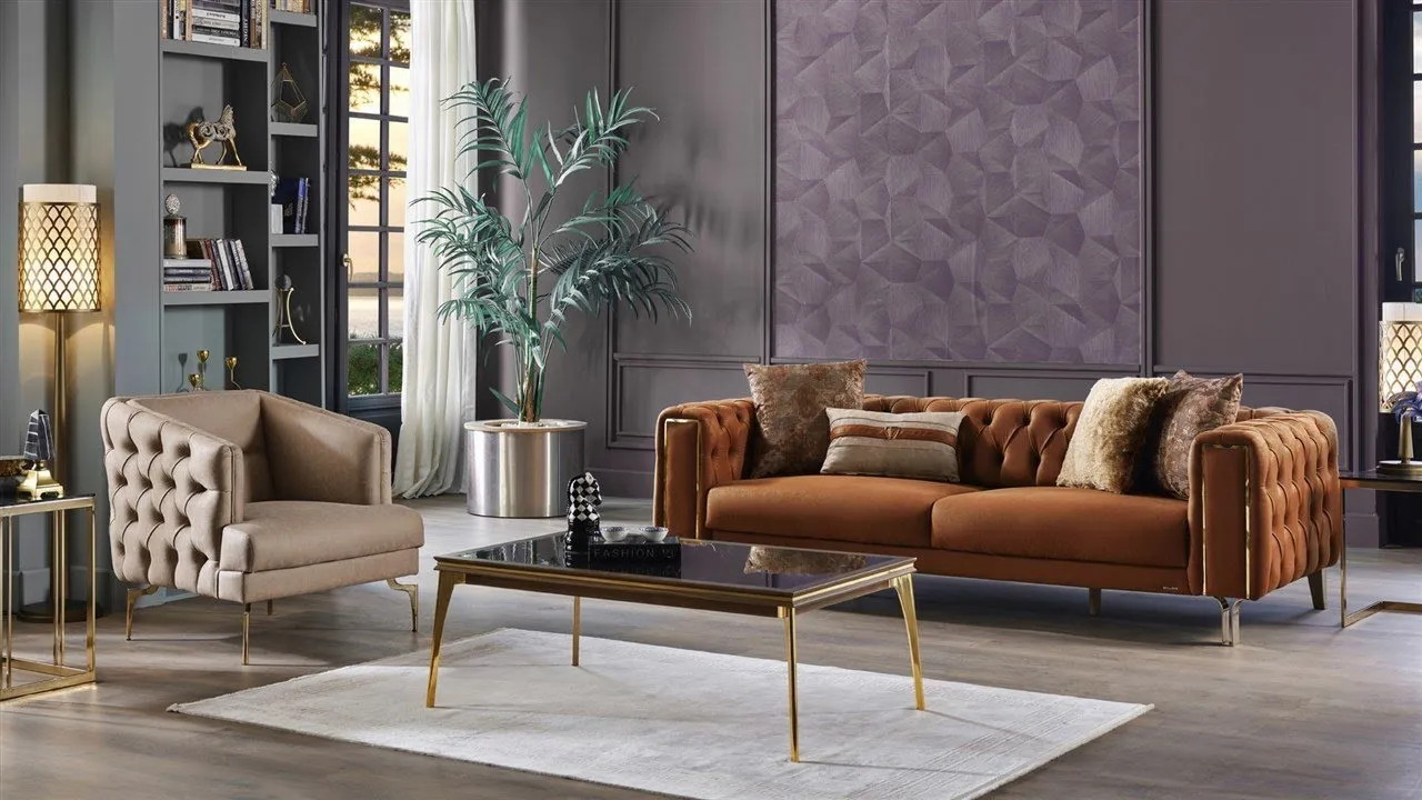Bộ sưu tập sofa Montego BELLONA màu cafe sang trọng