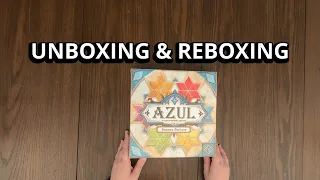Azul: Summer Pavilion Board Game - What's Inside the box - Unboxing & Reboxing