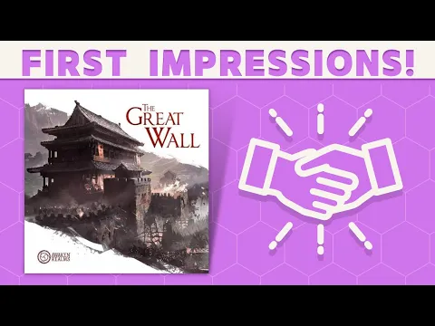 The Great Wall - First Impressions