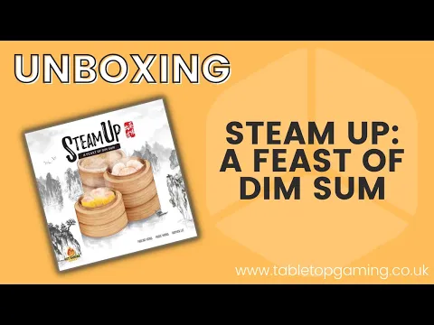 UNBOXING Steam Up: A Feast of Dim Sum | Super cute components!