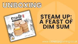 UNBOXING Steam Up: A Feast of Dim Sum | Super cute components!