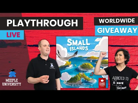 Small Islands - LIVE Playthrough Board Game & Worldwide Giveaway