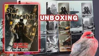 Star Marshal: The Hunt for Red Sparrow Unboxing and First Look