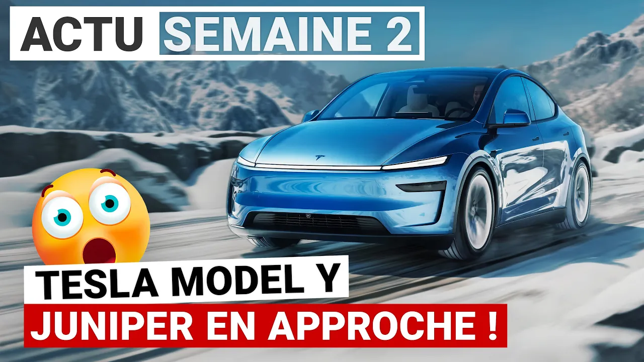 Le Tesla Model Y Version 2025 (JUNIPER) arrive très bientôt !