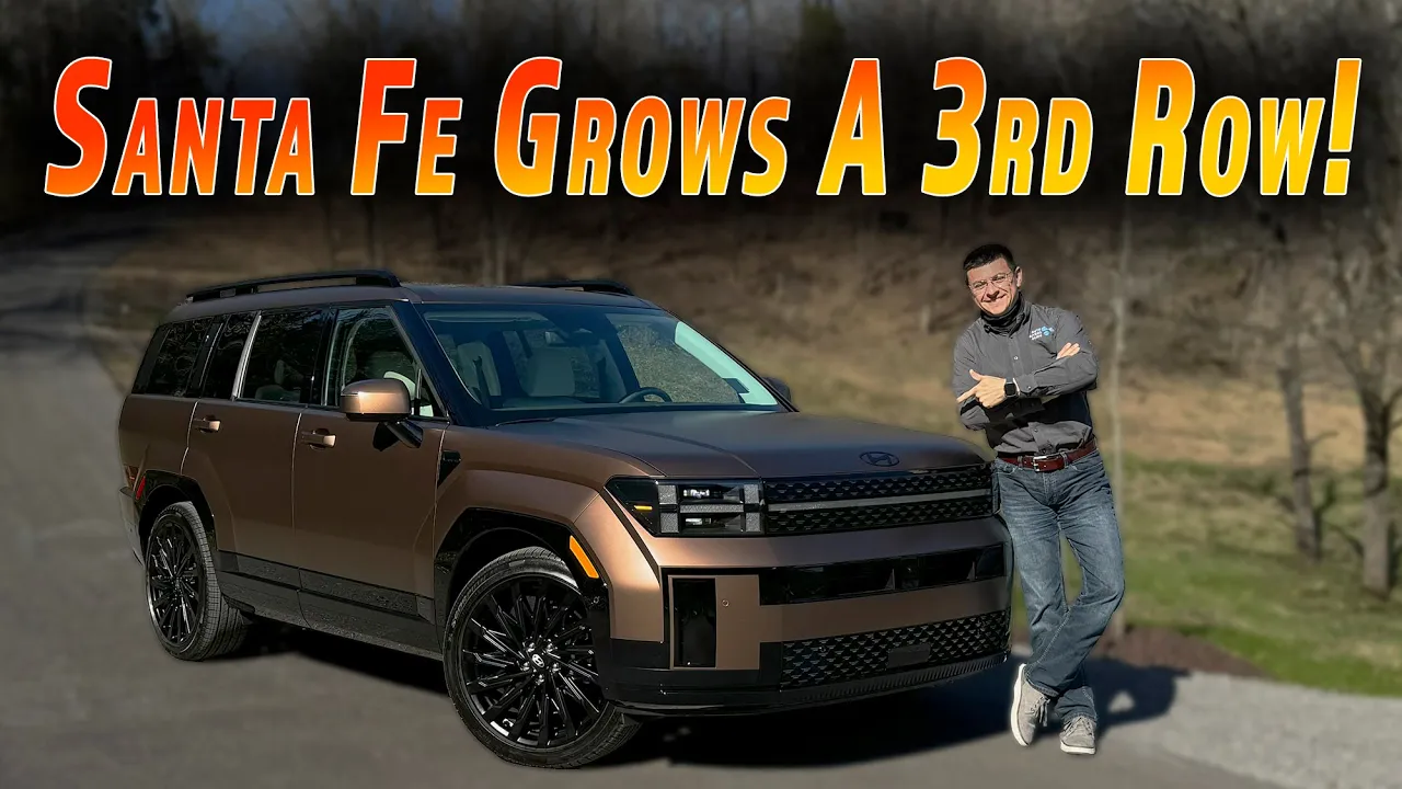 The 2024 Hyundai Santa Fe Goes Big On Boxy, And That's 6-Sides Of Fantastic!