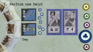 Grand Heist: Paris, Les Annees Folles, Turn Phases: Part 4/4