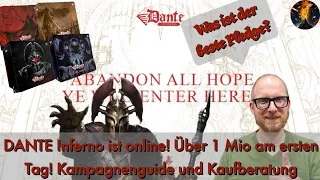 DANTE Inferno ist online! Über 1 Mio am ersten Tag! Kampagnenguide und Kaufberatung!