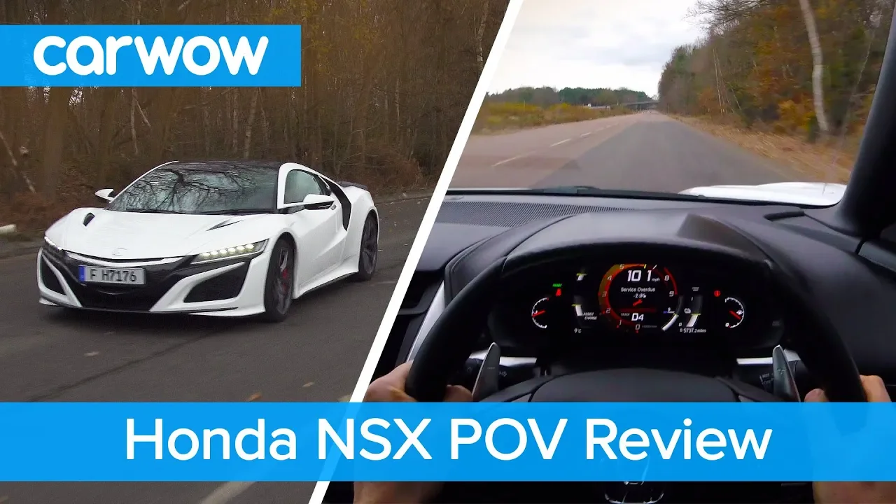 Honda-Acura NSX POV review | Test Drives