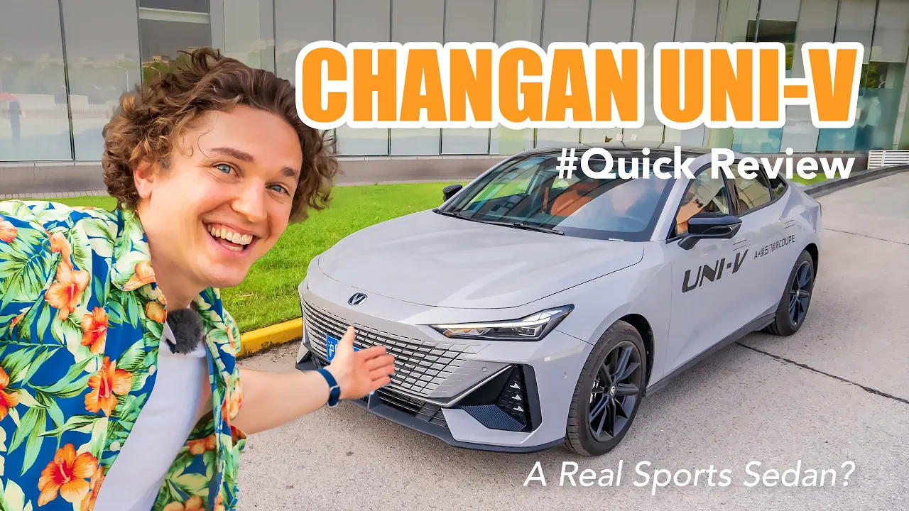 The Changan UNI-V Might Be The Best-Looking Chinese Sedan Ever