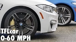 2015 BMW M3 & M4 0-60 MPH Review in TFL 4K (BMW M Week)