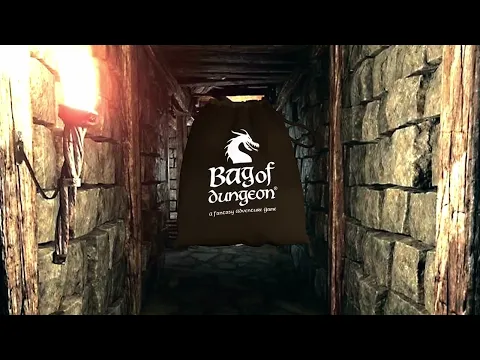 Bag of Dungeon - A fantasy board game for 1-4 players age 7+