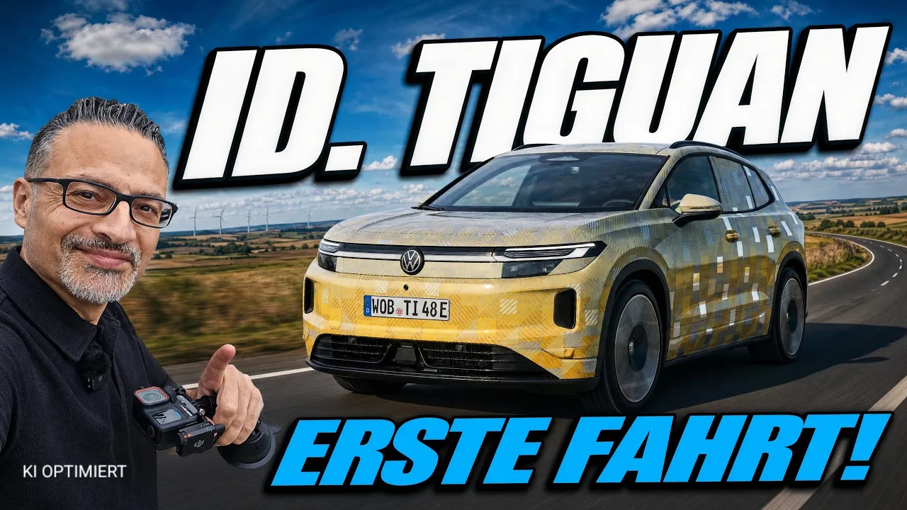 VW ID. TIGUAN Erste Fahrt: Verbrauch & Assistenzsysteme im ersten Check